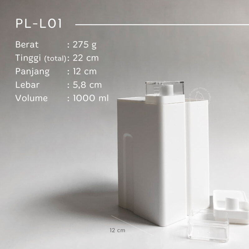 Botol laundry - laundry detergent bottle - 1000ml - 1 liter - Kaca ...
