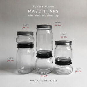 Toples Kaca Mason Jar