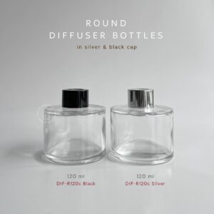 Botol Kaca Diffuser Aromatherapy Bulat - Diffuser glass bottle