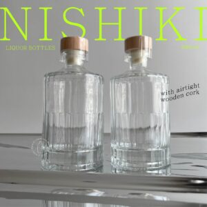 Botol kaca liquor NISHIKI bottle - botol kaca liquor NISHIKI